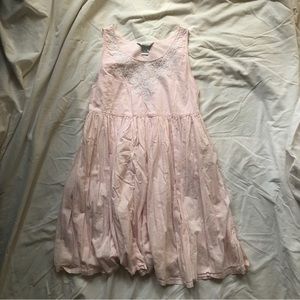 Vintage Pink Babydoll Dress